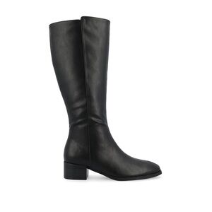 NIB Journee Collection Devri Knee High Boots Vegan Leather Size 6.5